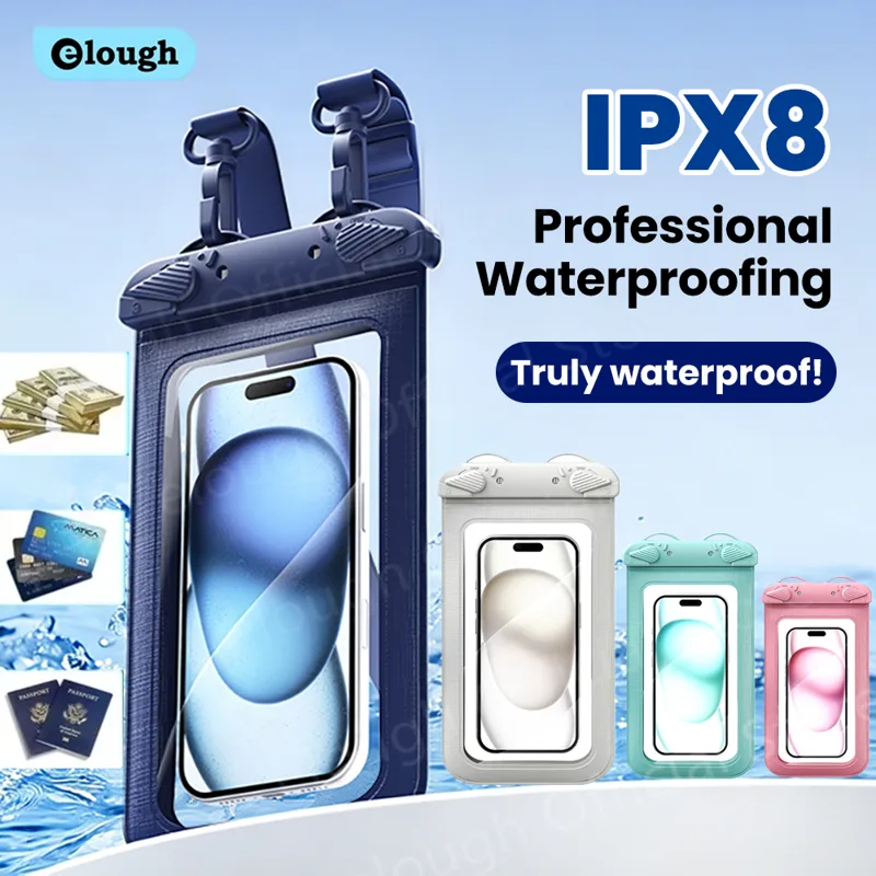 Digitizer Touch Screen - 7.5Inc PVC Transparent Waterproof Bag Case