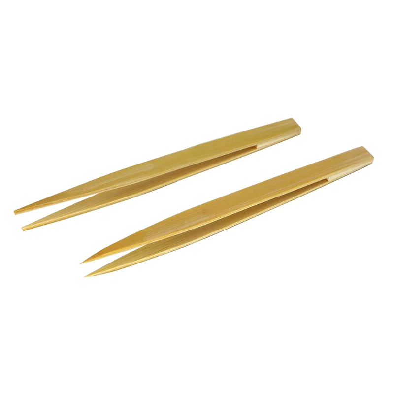 Electronics Repair Hobby - 2Pcs Anti-static Tweezers,Pointed Bamboo Tweezers for