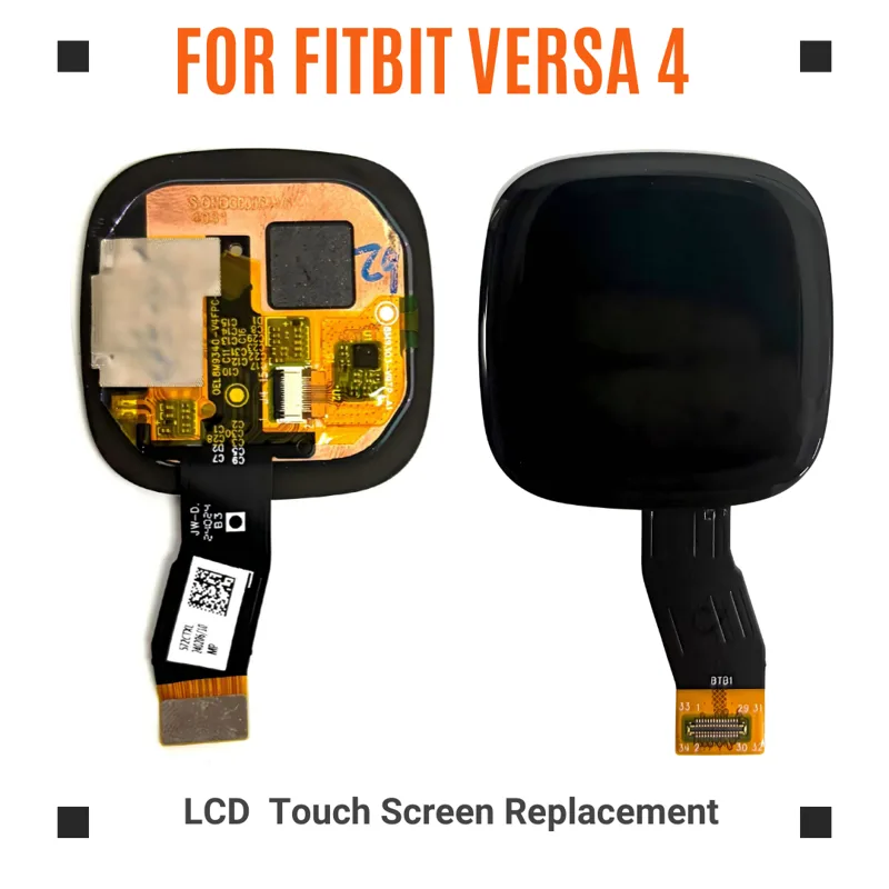 Digitizer Touch Screen - For Fitbit Versa 4 LCD Display