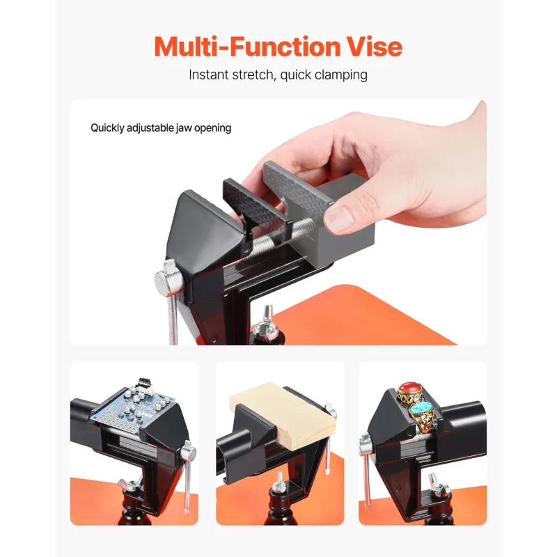 Magnetic Helping Hands Solderi - Electronics Repair Hobby ulasan dan harga
