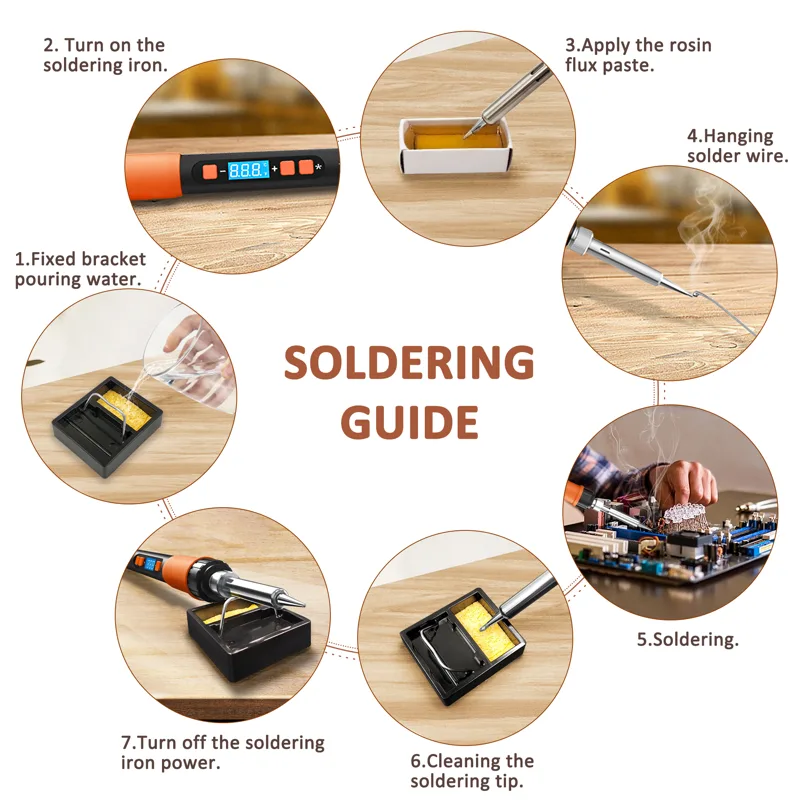 ILIBILIB Soldering Iron Kit, 9 - Electronics Repair Hobby ulasan dan harga