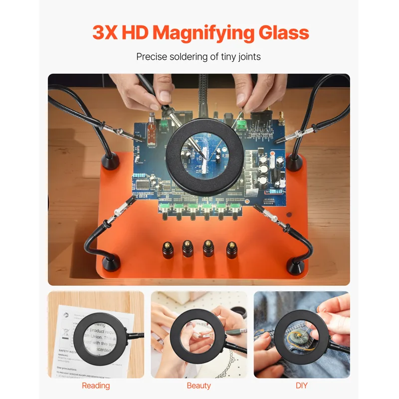 SucceBuy Magnetic Helping Hand - Electronics Repair Hobby ulasan dan harga