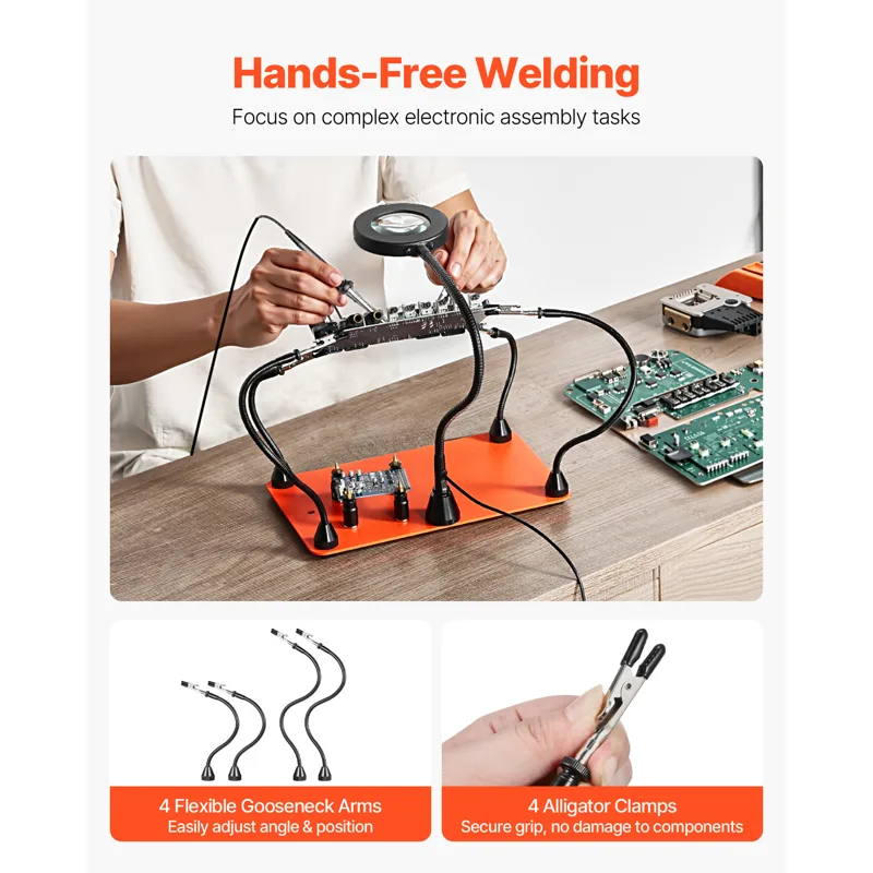 SucceBuy Magnetic Helping Hand - Electronics Repair Hobby ulasan dan harga