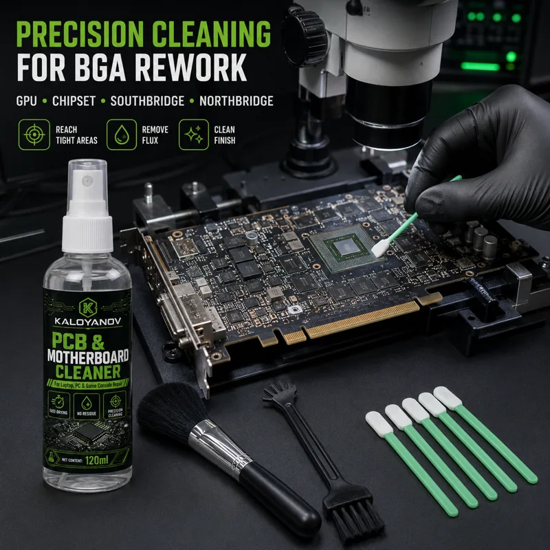 Electronic PCB Cleaner Flux Re - Electronics Repair Xbox ulasan dan harga