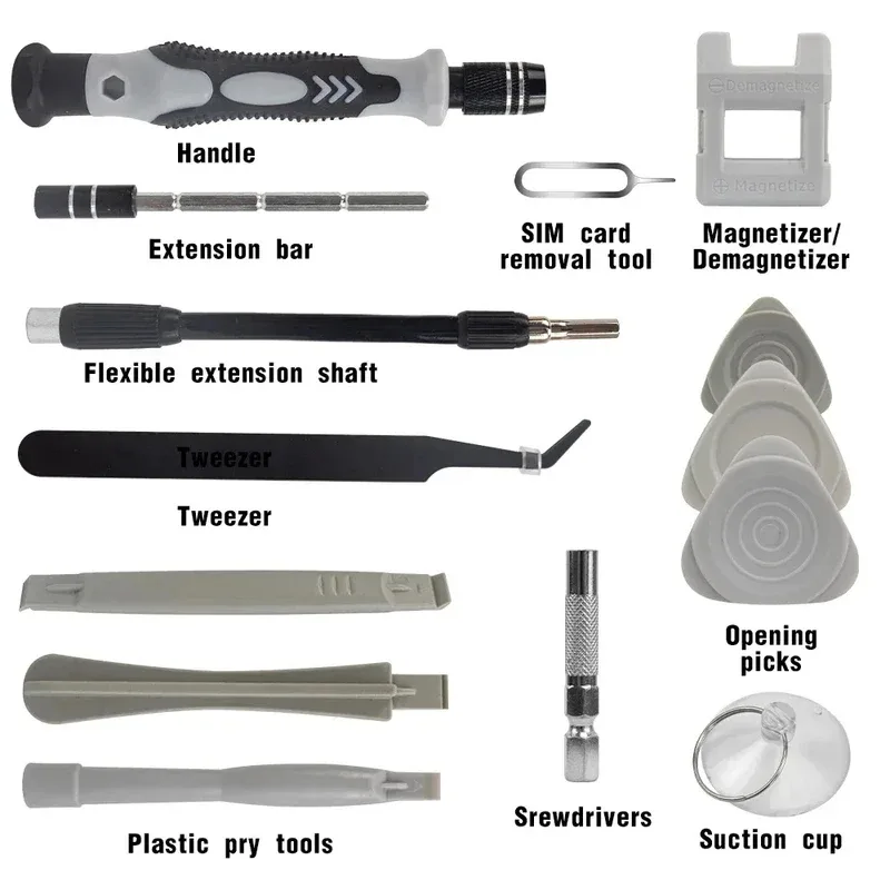 Portable 115in1 Magnetic Screw - Electronics Repair Business ulasan dan harga