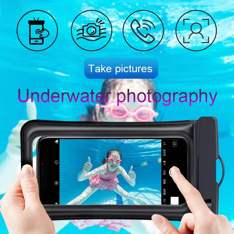 PVC Transparent Waterproof Pho - Digitizer Touch Screen ulasan dan harga