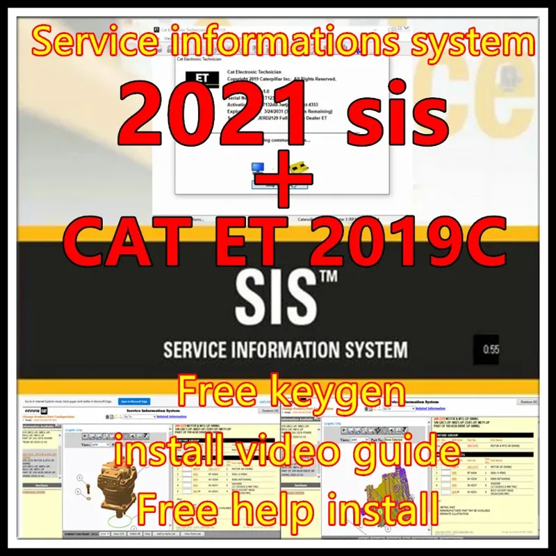2021 SIS + 2019 C Cat ET 2019C - Electronics Repair Technician ulasan dan harga