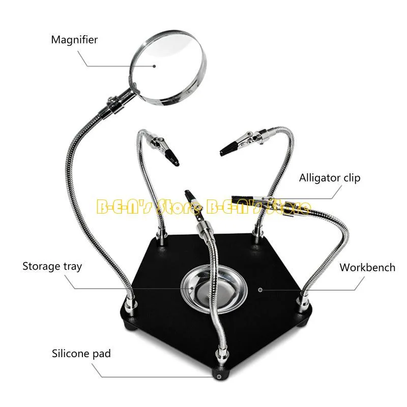 Y1AD PCB Circuit Board Holder  - Electronics Repair Hobby ulasan dan harga